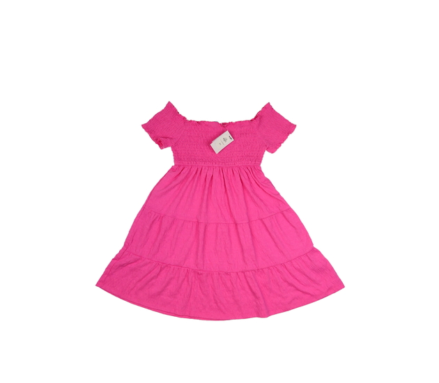 Nové sytě růžové šaty s prošívaným živůtkem Primar