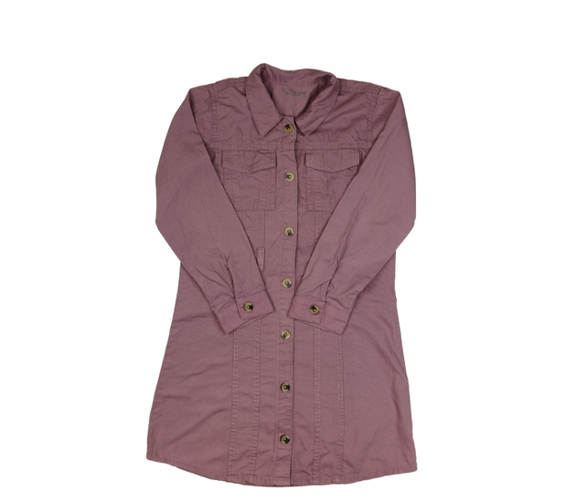 Fialové košilové šaty Nutmeg