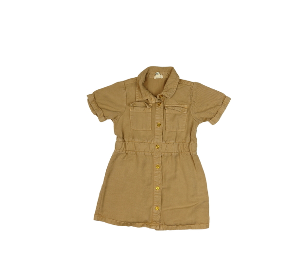 Hnědé riflové šaty River Island