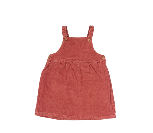 Hnědé manšestrové šaty Tu