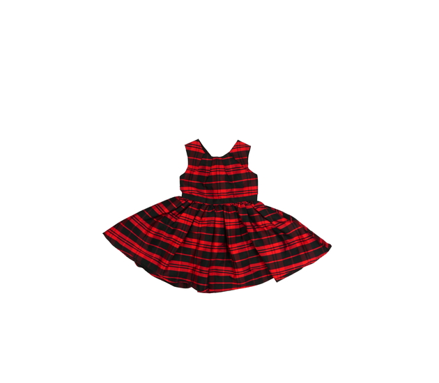 Černo-červené společenské šaty 