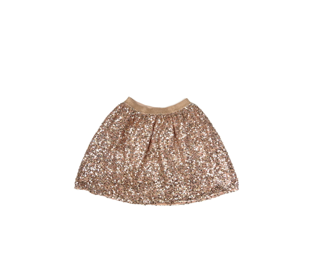 Růžová flitrovaná sukně George