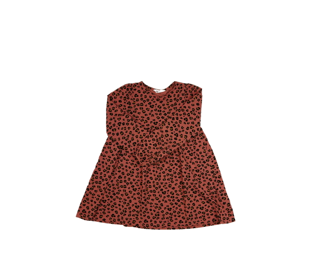 Růžové vzorované šaty H&M