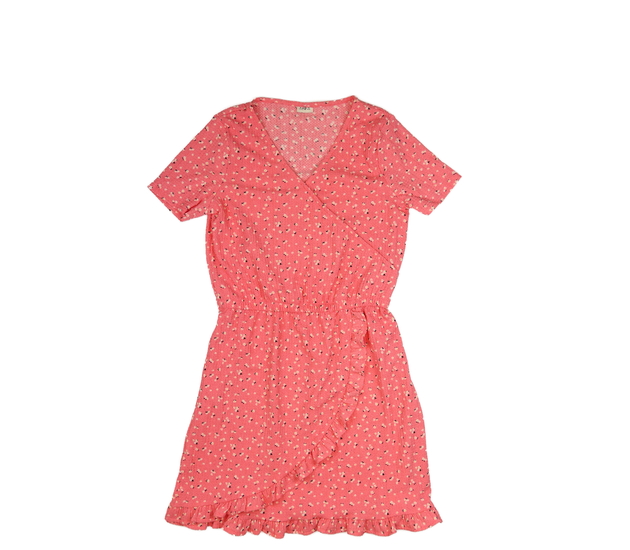 Růžové květinové šaty vel. 170 F&F