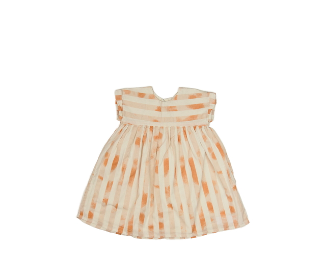 Krémovo-oranžové šaty George