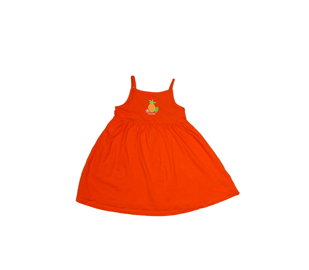 Oranžové letní šaty s ananasem Primark