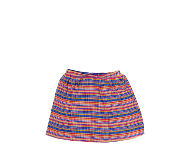 Pruhovaná duhová sukně 