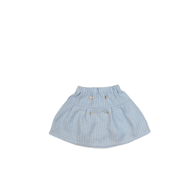 Modrá společenská sukně 