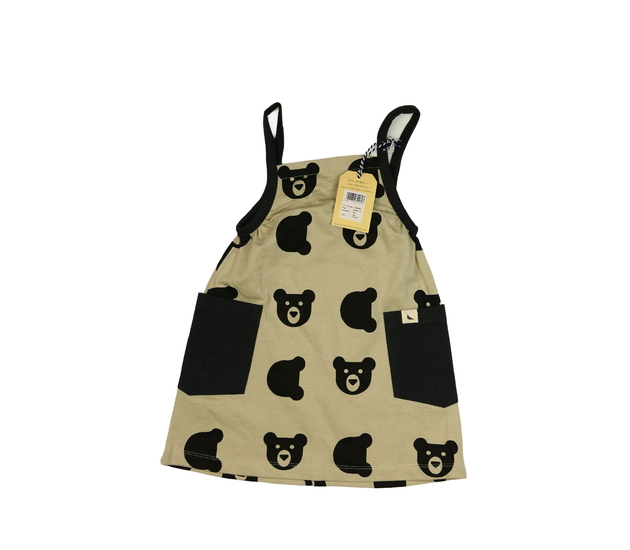 Nové hnědé šaty s medvědy 