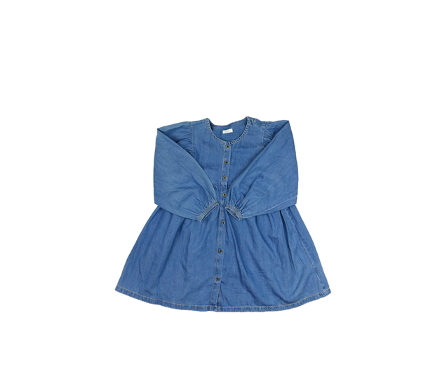 Modré riflové šaty Next