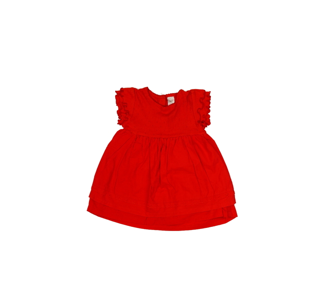 Červené vrstvené krásné šaty Next