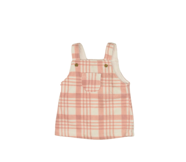 Růžovo-krémové teplé šaty George