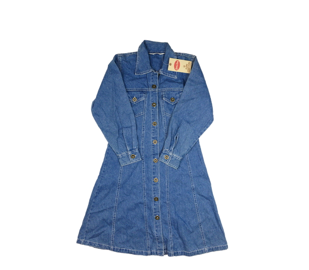 Nové modré riflové šaty 