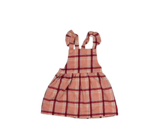 Růžové teplé šatovky George