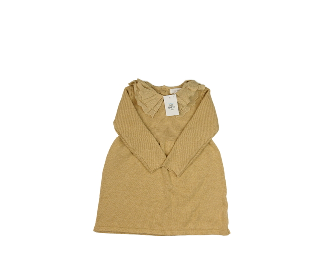 Nové hnědé pletené šaty Primark