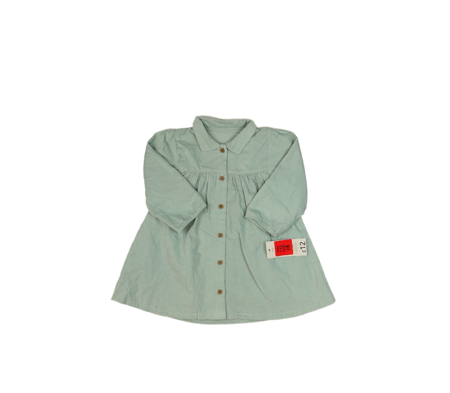 Nové zelené manšestrové šaty George