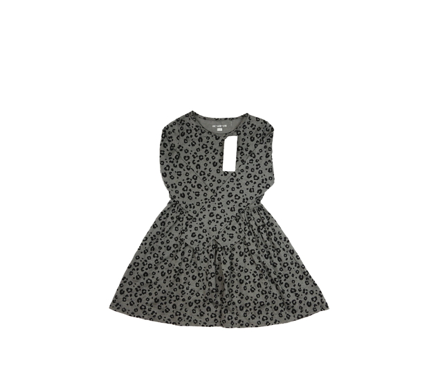 Nové šedé vzorované šaty F&F