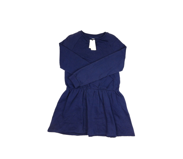 Nové tmavě modré mikinové šaty 