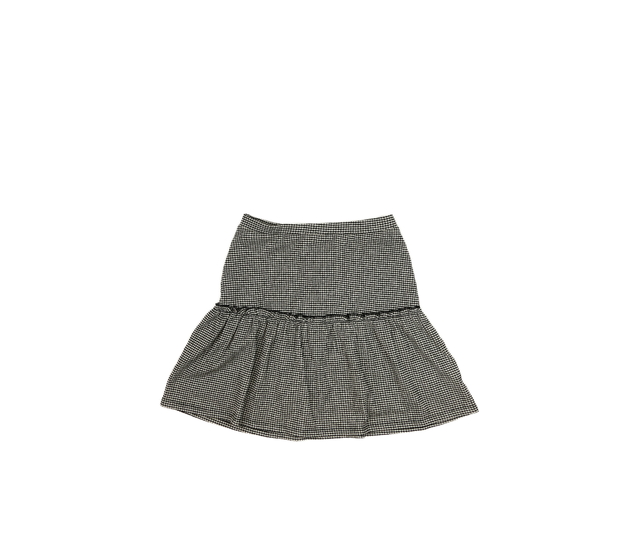 Kostičkovaná sukně s volánky Primark