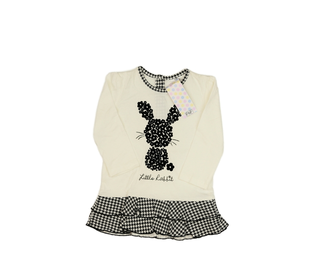 Nové bílo-černé šaty se zajíčkem F&F