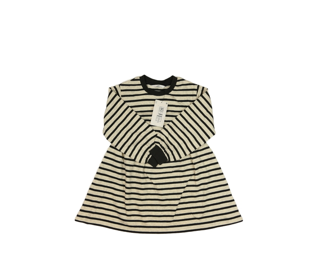 Nové šedé pruhované mikinové šaty M&S