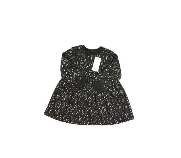 Nové tmavé mikinové šaty s hvězdami F&F