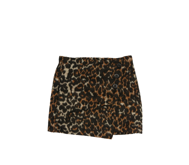 Hnědá teplá sukně Next