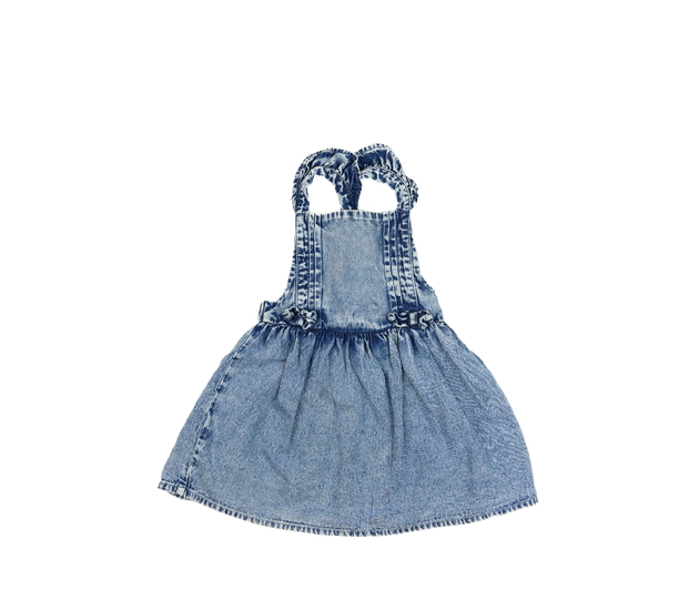 Modré riflové šaty George