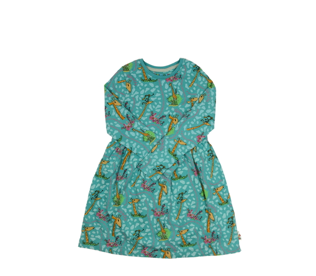 Světle modré šaty se žirafou M&S
