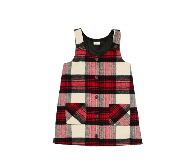 Teplejší kostkované šaty F&F