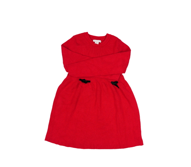 Červené svetrové šaty Primark