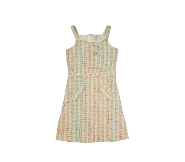 Nové teplejší světlé společenské šaty River Island