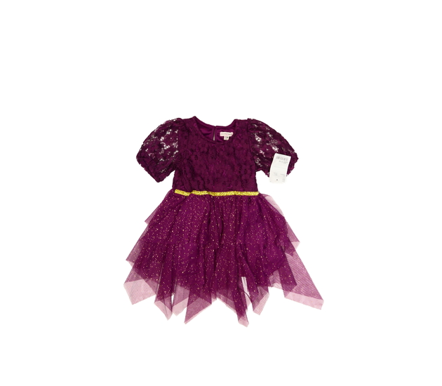 Nové fialové krásné společenské šaty 