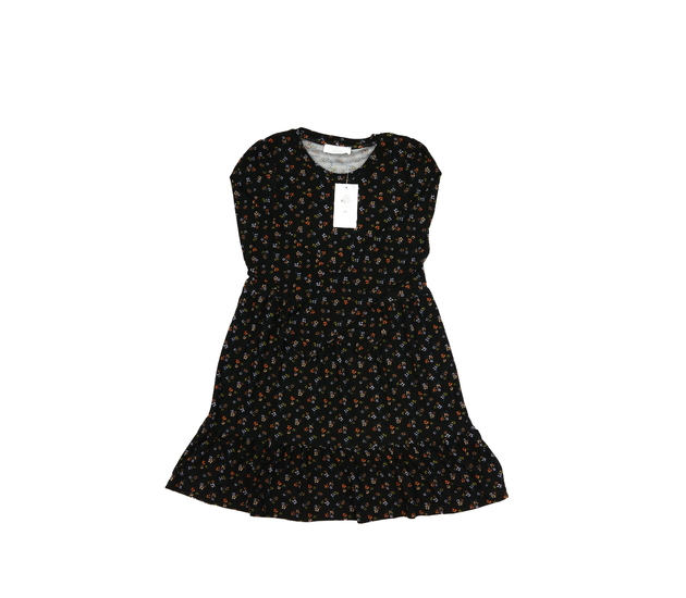 Nové černé květinové šaty Primark