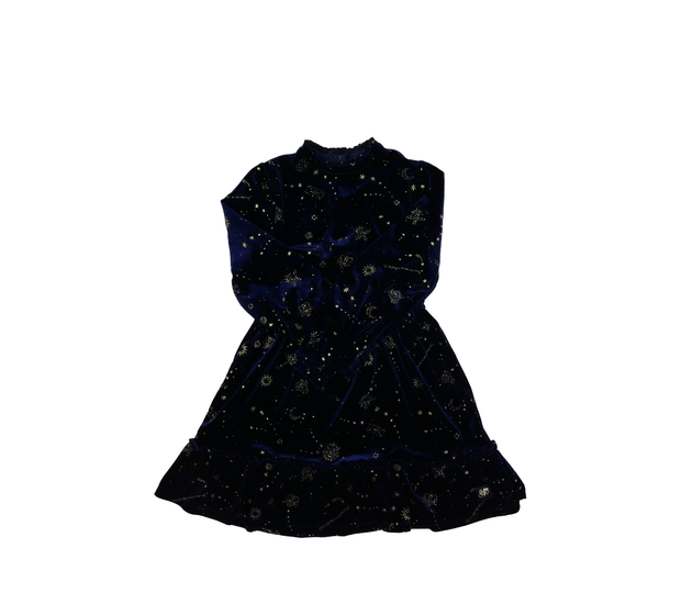 Tmavě modré semišové šaty Harry Potter M&S