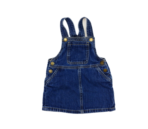 Modré riflové šaty Next