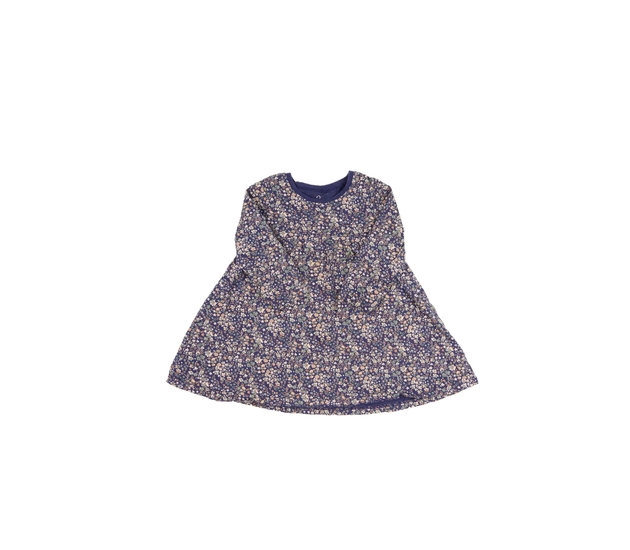 Modré květinové šaty Next