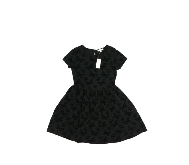Nové černé šaty s motýlky Bluezoo