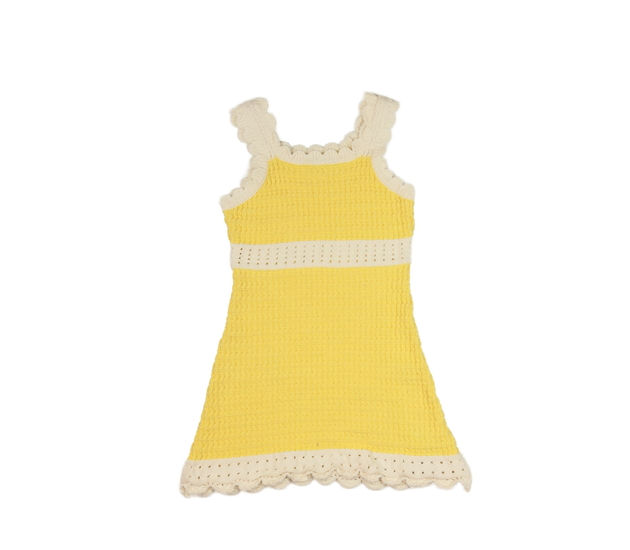 Žluté pletené šaty Primark 