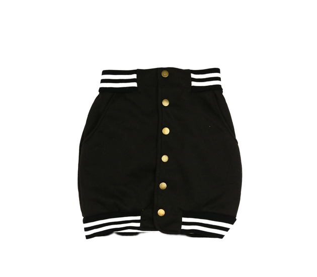 Černá teplá sukně EU 34 