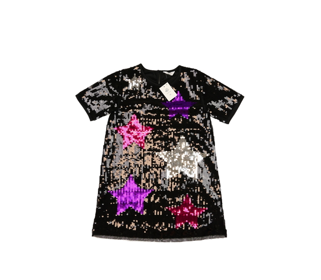 Nové tmavé flitrované šaty Primark 