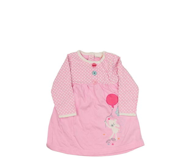 Růžové šaty se zvířátkem Bluezoo
