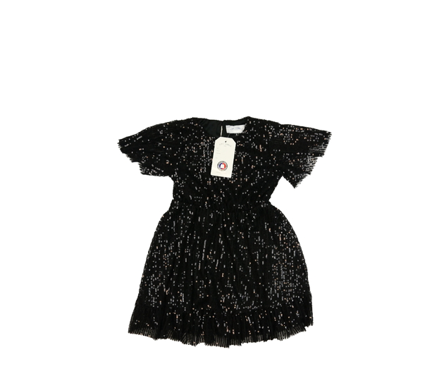 Nové černé společenské flitrované šaty 