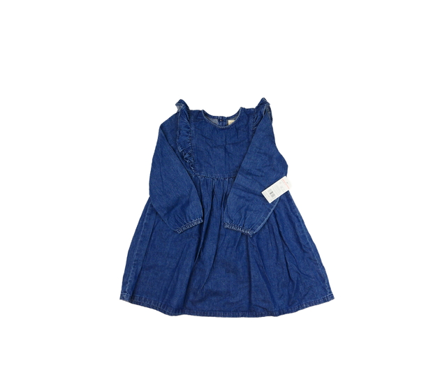 Nové modré riflové šaty s volánky F&F