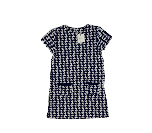 Nové modro-bílé společenské šaty Next