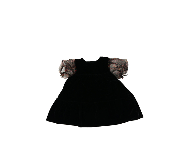 Černé semišové šaty Zara