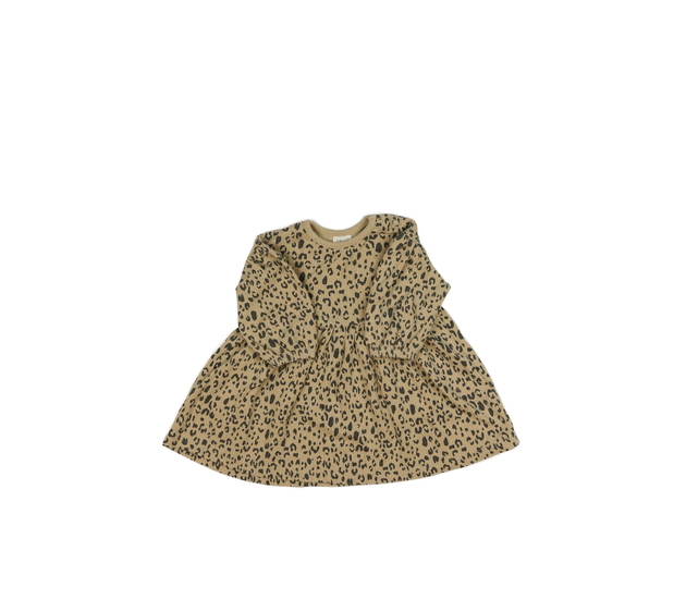 Hnědé vzorované šaty Next