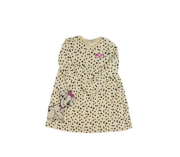 Béžové šaty 101 dalmatinů Disney 