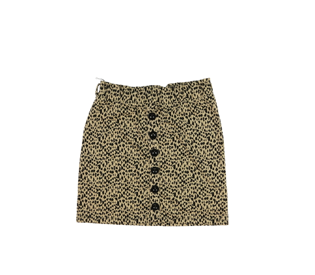 Hnědá vzorovaná sukně Primark 