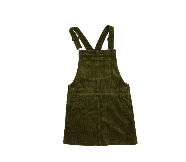 Zelené manšestrové šaty Next